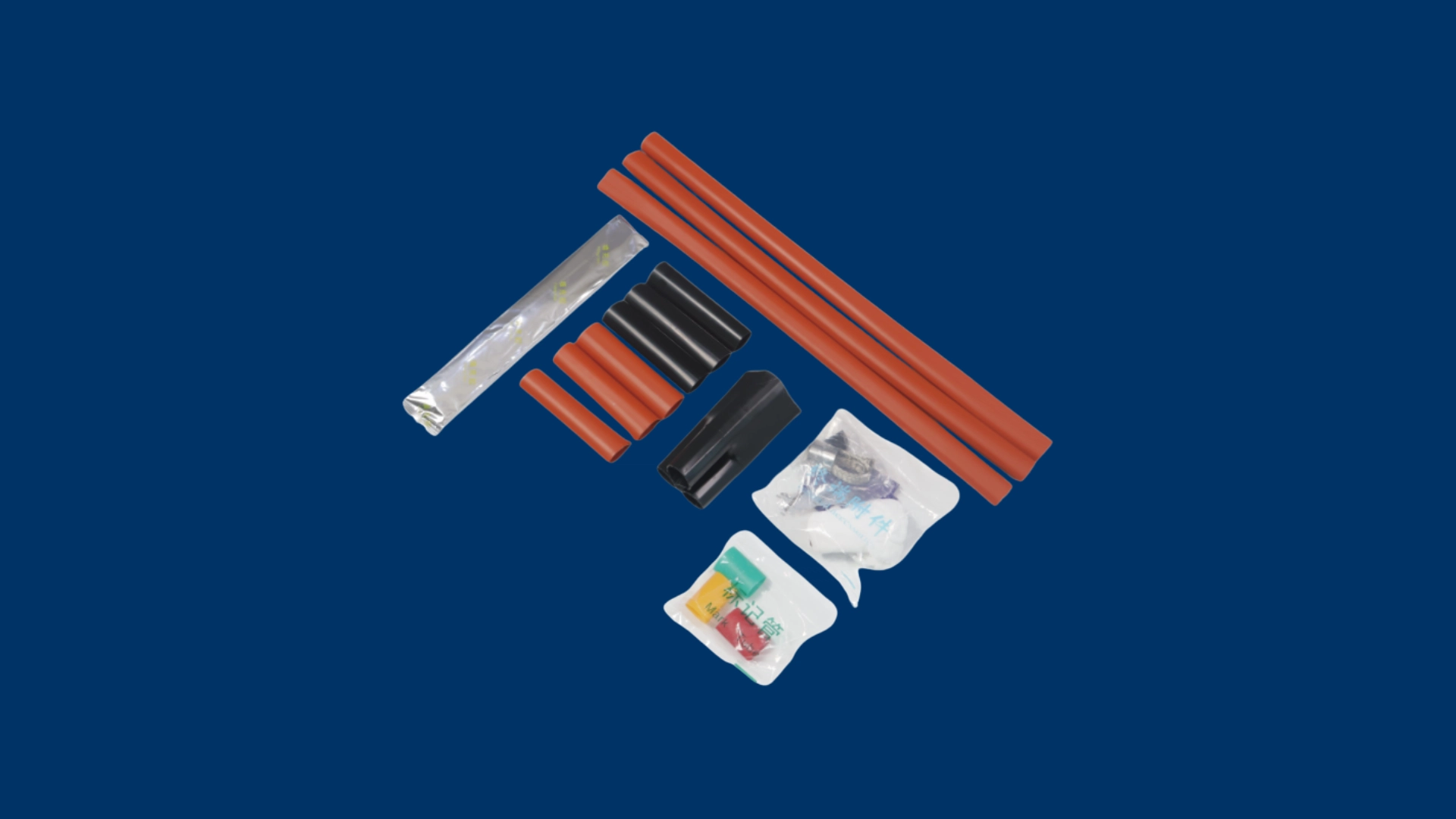 Main image of the 8.7/15kV Three-Core Heat Shrink Cable Accessory